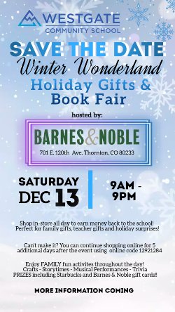 Save the Date for the Winter Wonderland Holiday Shop at Barnes & Noble, December 13th